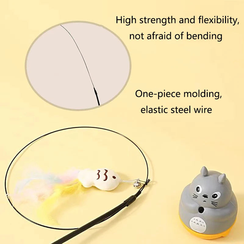 Snowy & Hope Feather Wand Cat Toy