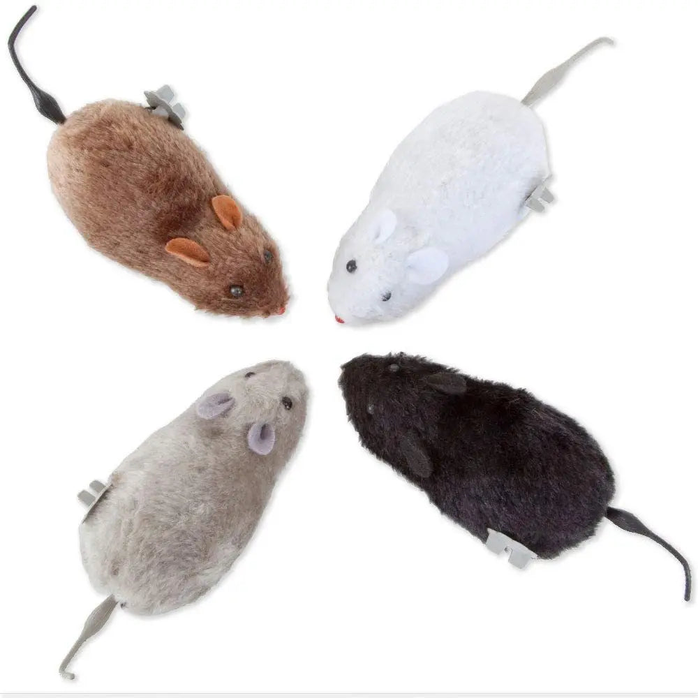 Snowy & Hope Running Mouse Chase Toy
