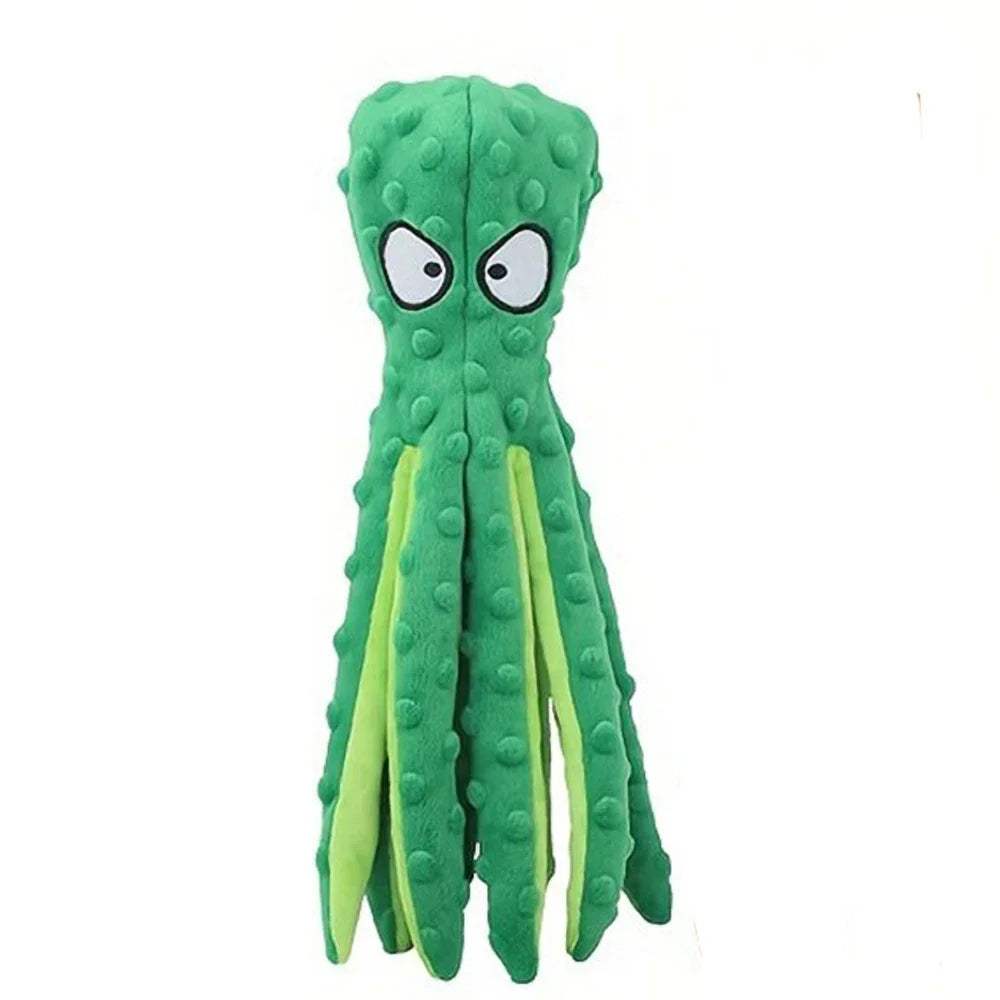 Snowy & Hope Soft Octopus Dog Toy