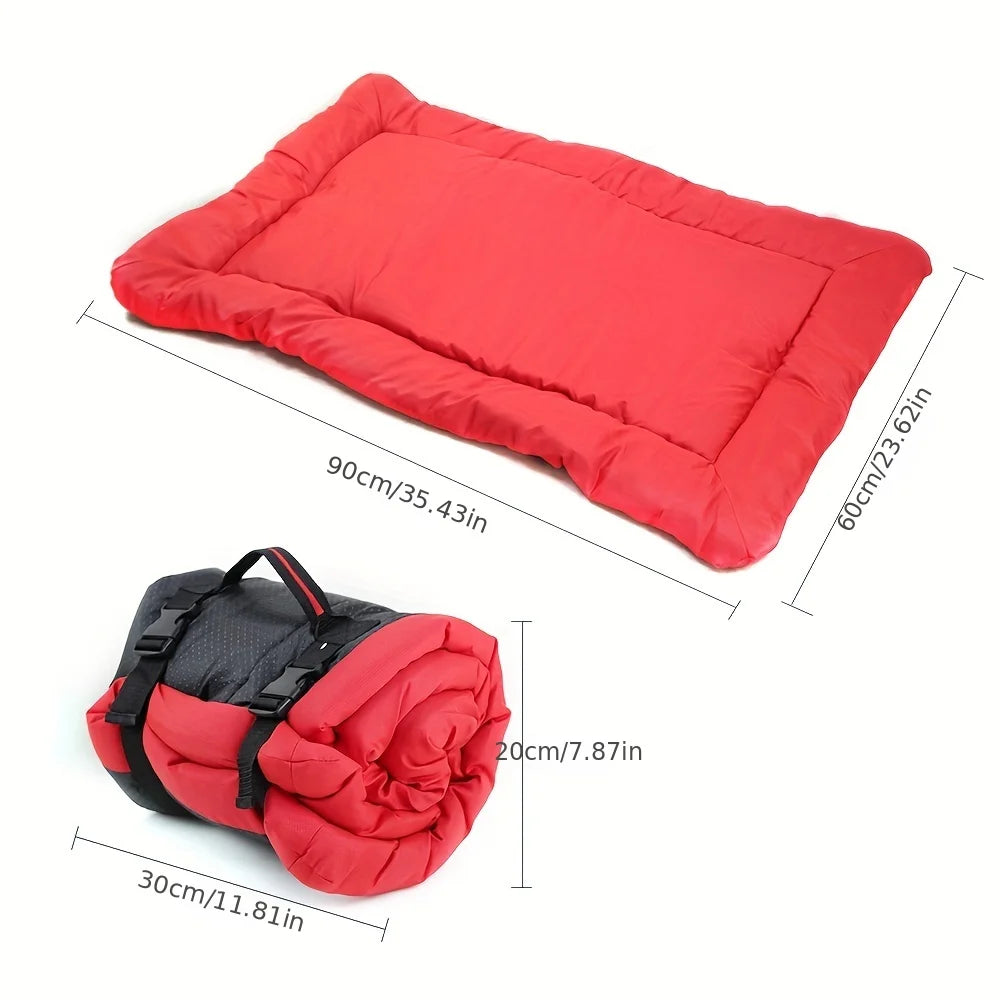 Snowy & Hope Waterproof Outdoor Dog Bed