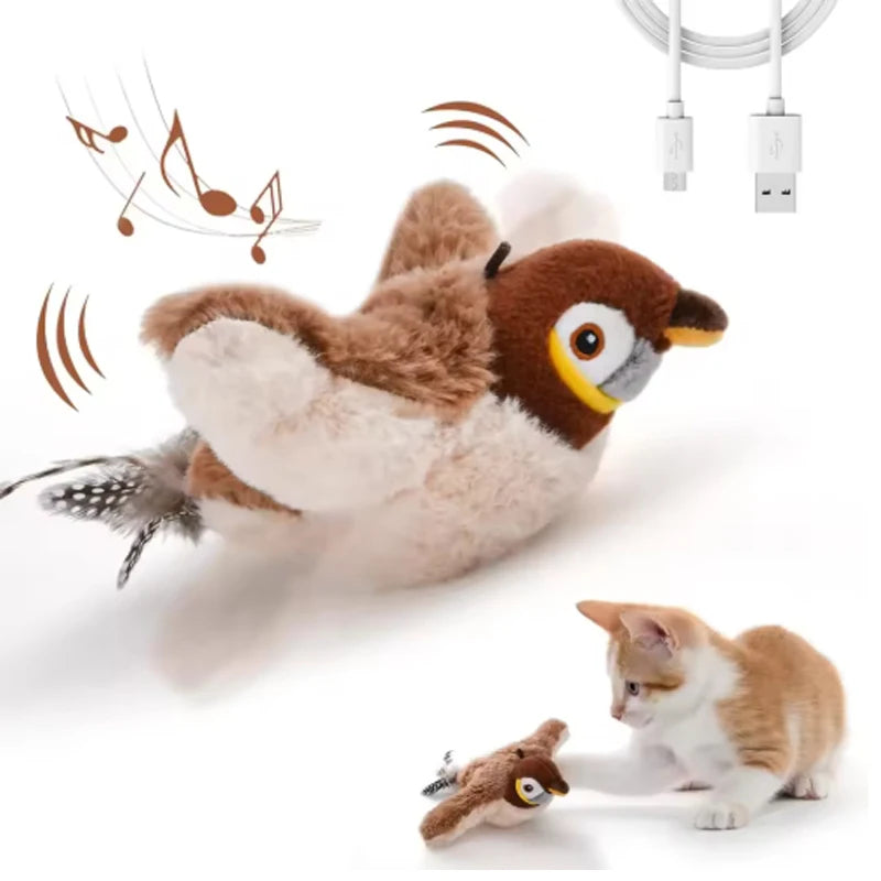 Snowy & Hope Interactive Chirping Bird Toy