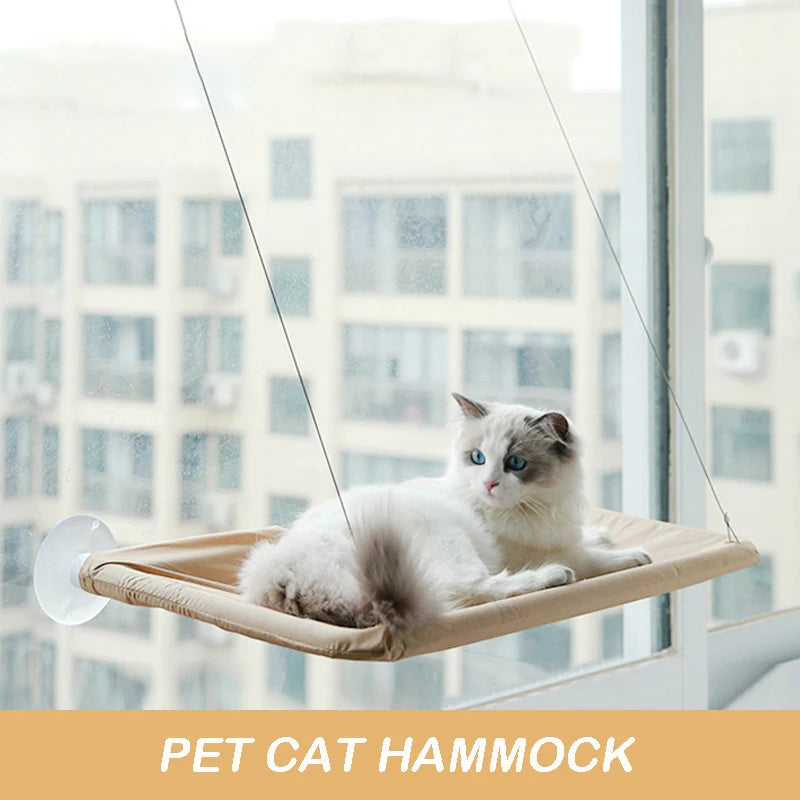 Snowy & Hope Window Cat Hammock