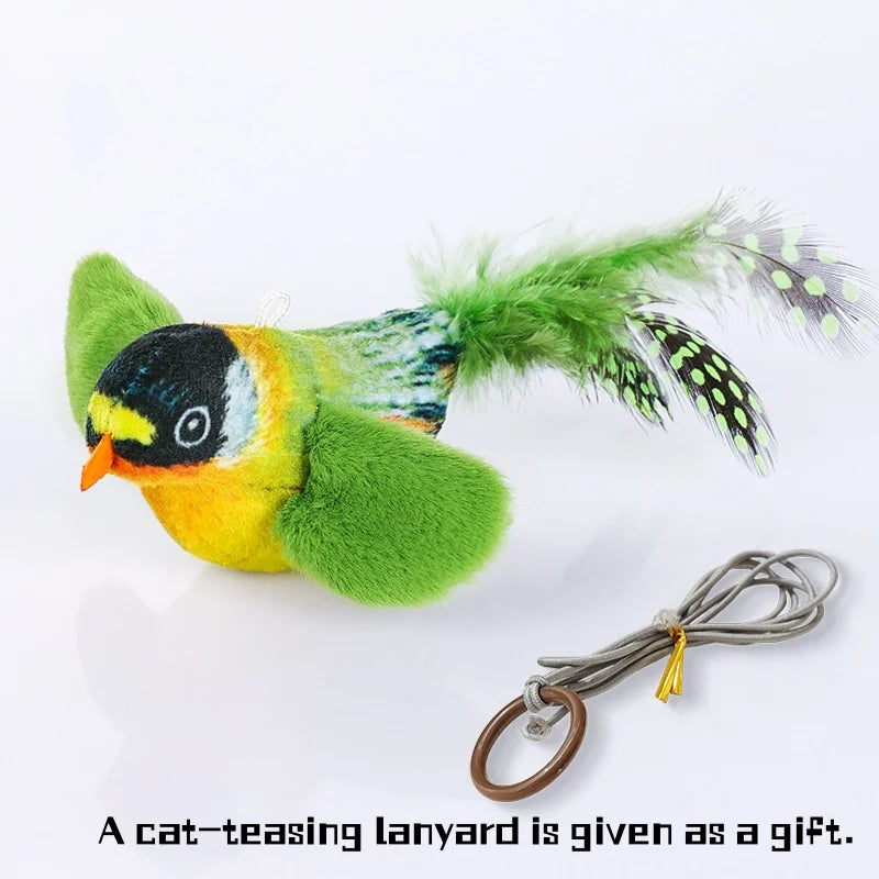Snowy & Hope Chirping Catnip Bird