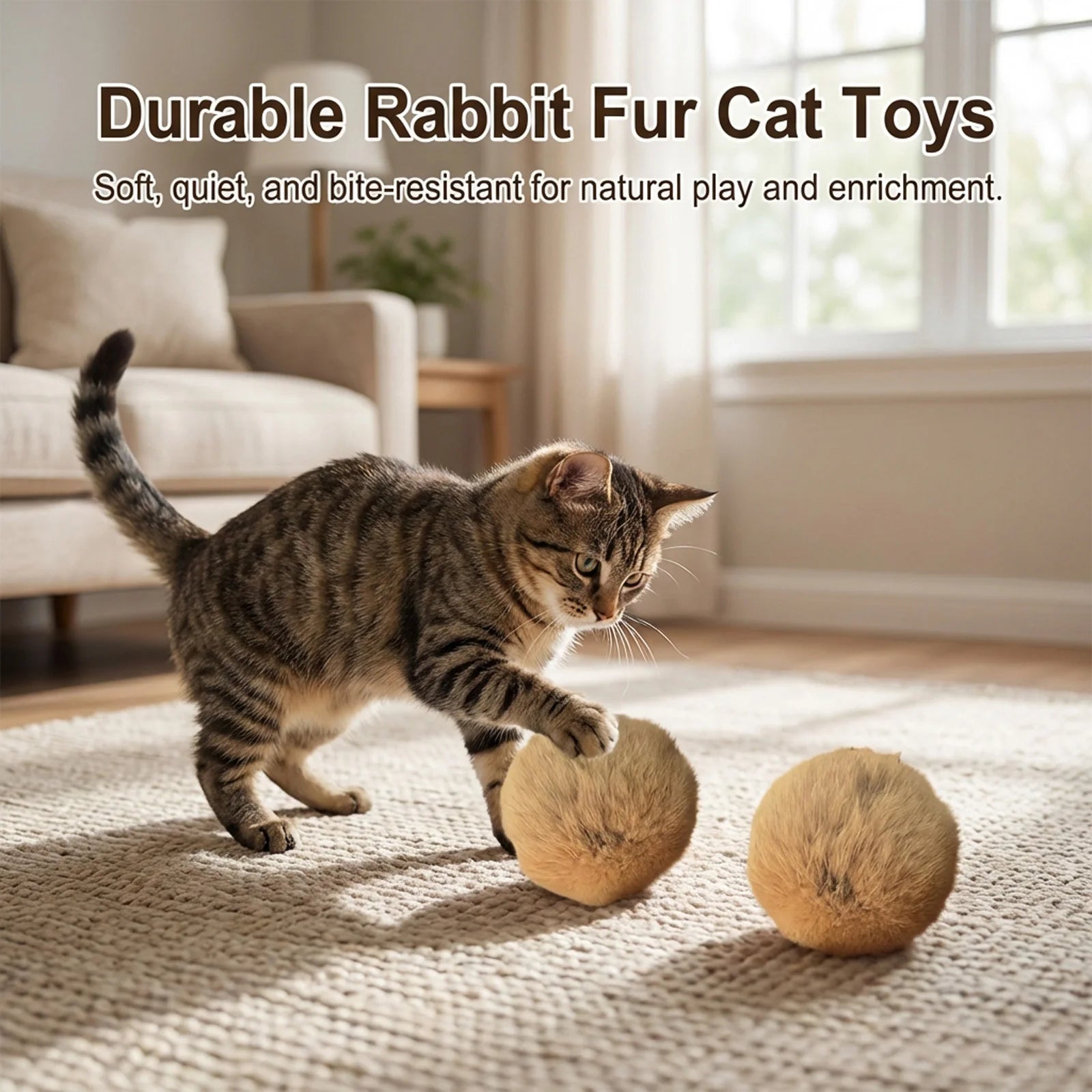 Snowy & Hope Catnip Plush Ball Set