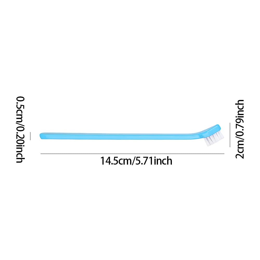 Pet Toothbrush Single Head for Cats Dogs Oral Care Teeth Cleaning Soft Bristles Pet Grooming Tool for Puppy Kitten Pet Supplies