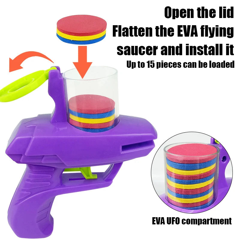 Snowy & Hope Flying Saucer Launcher Toy