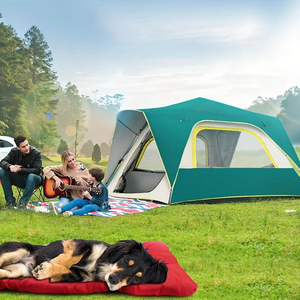 Snowy & Hope Waterproof Outdoor Dog Bed