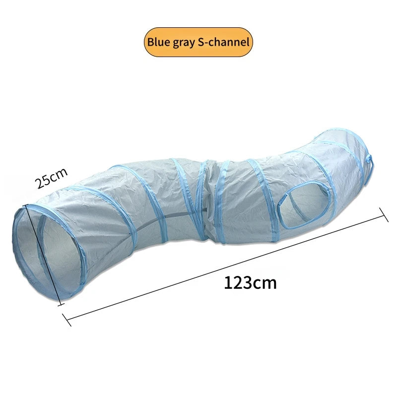 Snowy & Hope Multi-Shape Cat Play Tunnel