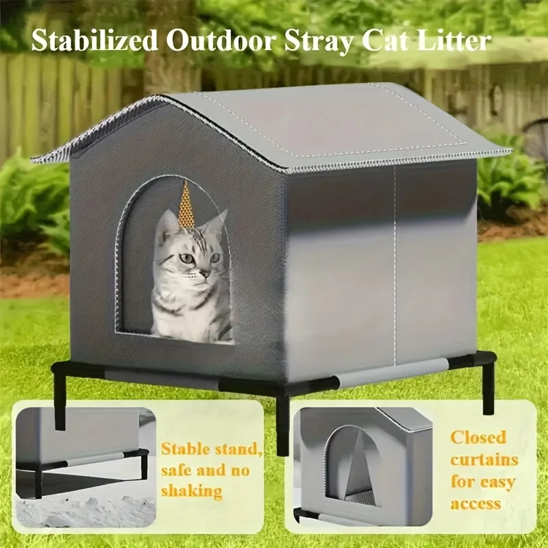 Snowy & Hope Foldable Outdoor Pet House