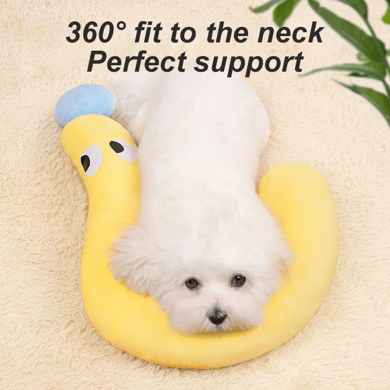 Snowy & Hope U-Shaped Pet Neck Pillow