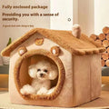 Snowy & Hope All-Season Pet House Bed