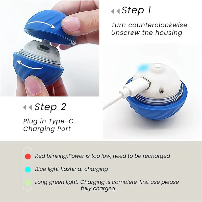Snowy & Hope Smart Interactive Pet Ball