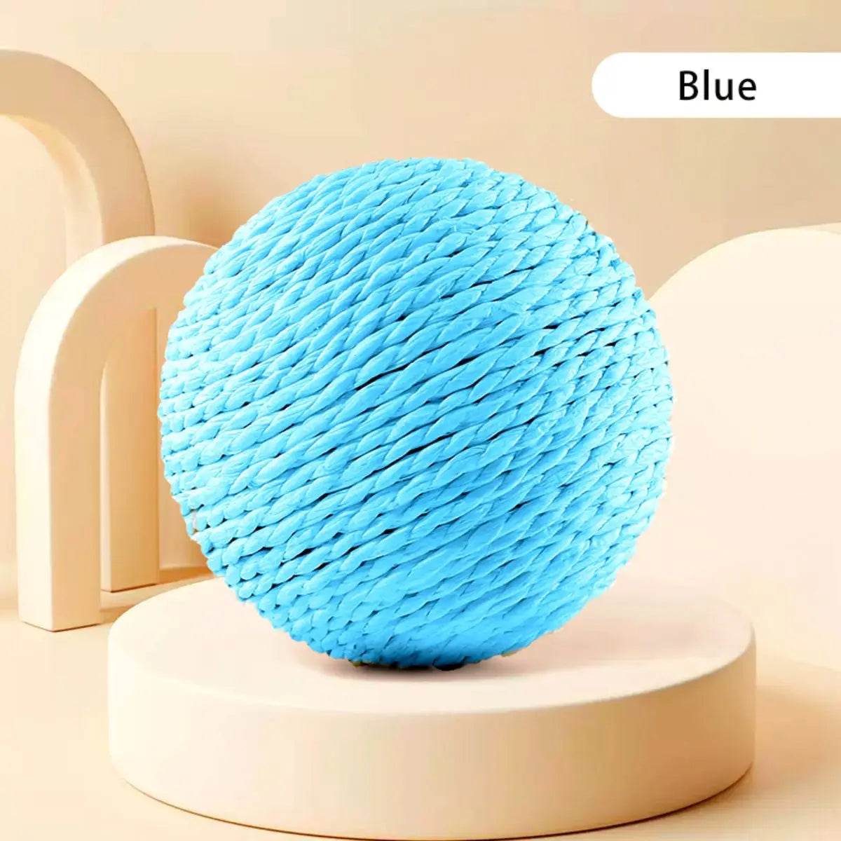 Snowy & Hope Sisal Scratching Ball