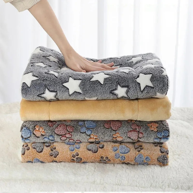 Snowy & Hope Flannel Pet Sleeping Mat