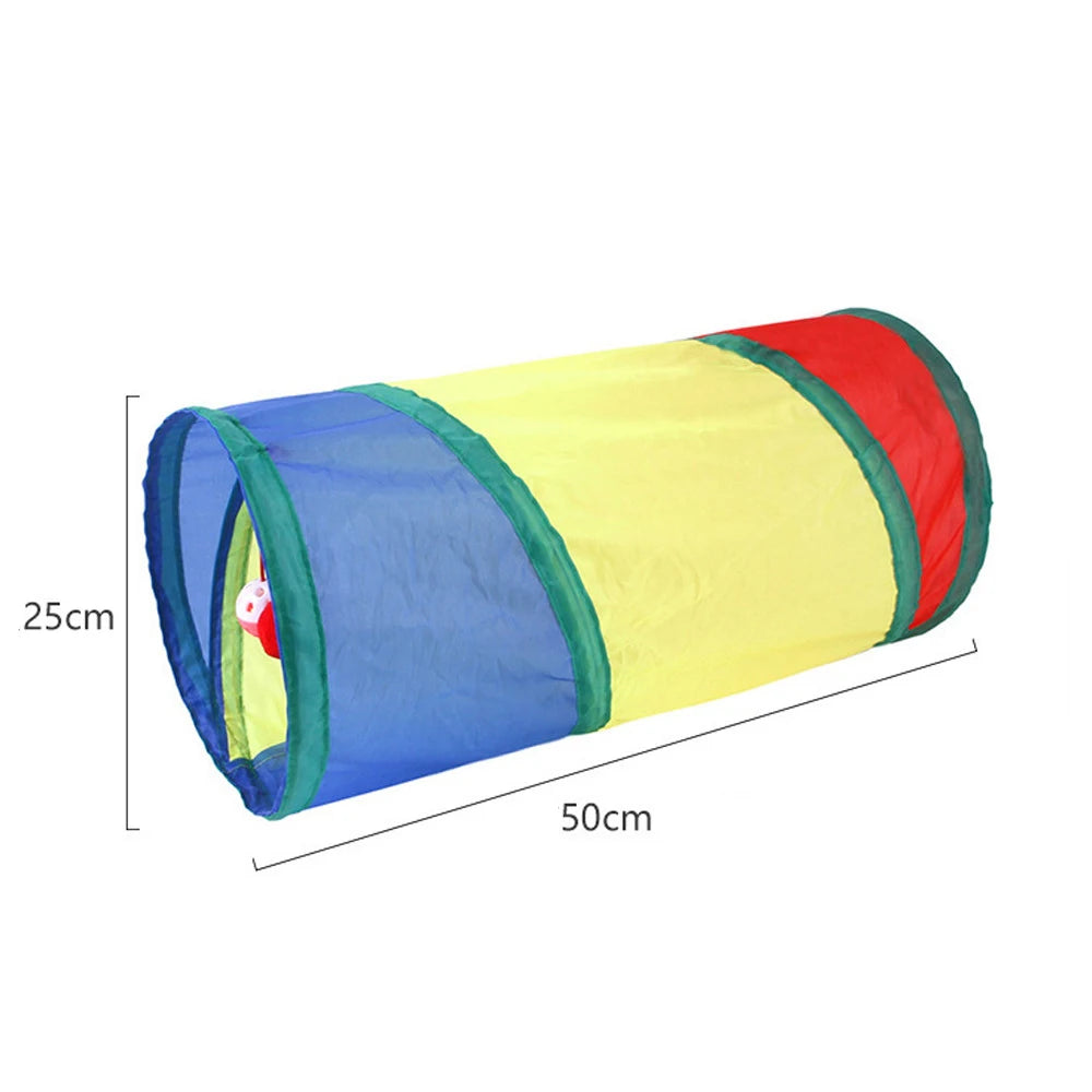 Snowy & Hope Foldable Cat Play Tunnel