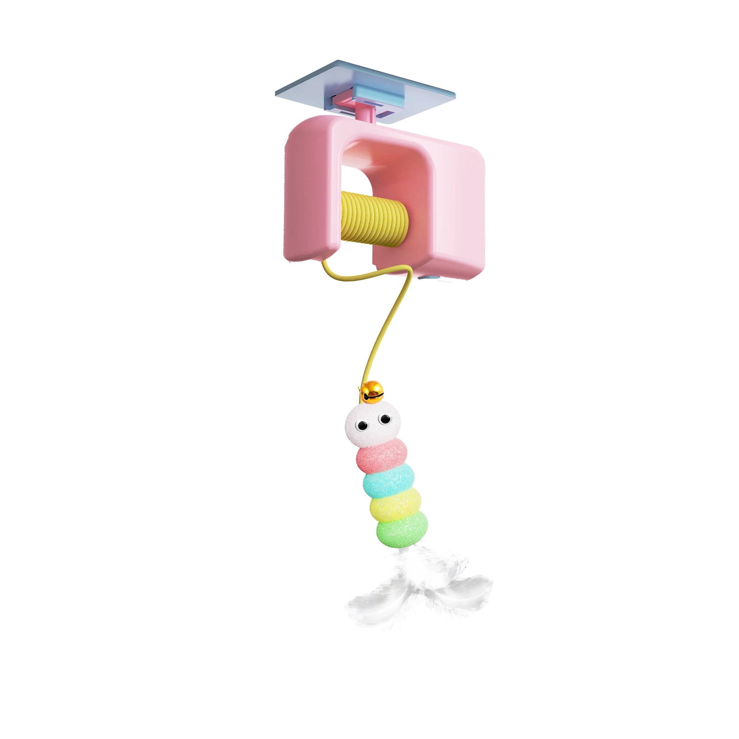 Snowy & Hope Hanging Flying Bird Cat Toy