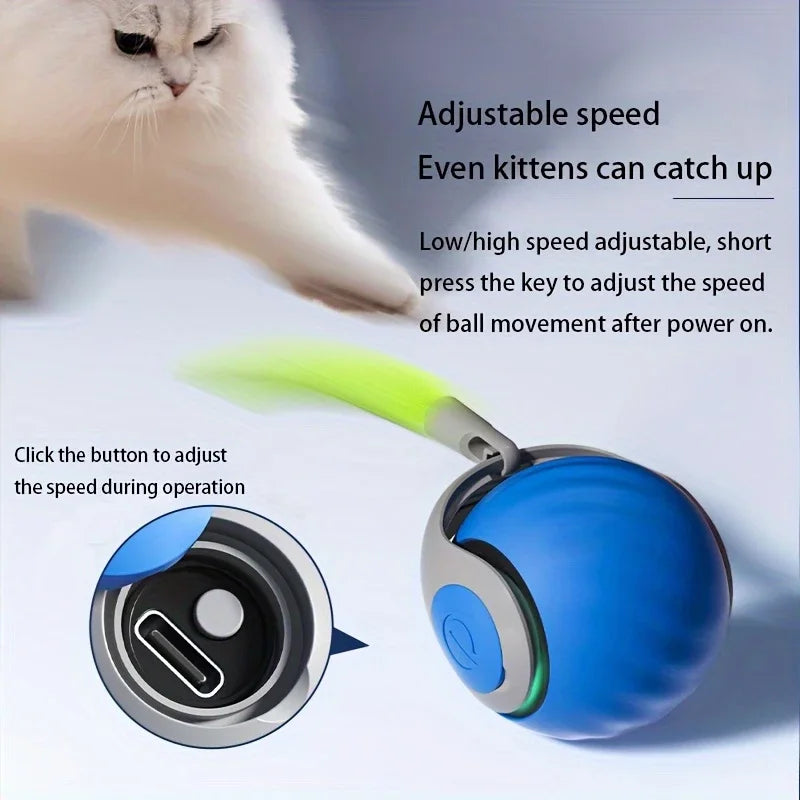 Snowy & Hope Smart Interactive Cat Ball