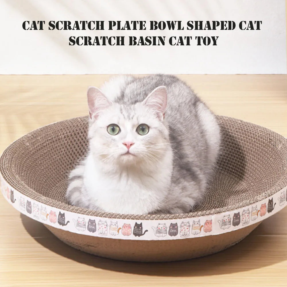 Snowy & Hope Cat Scratcher Bed