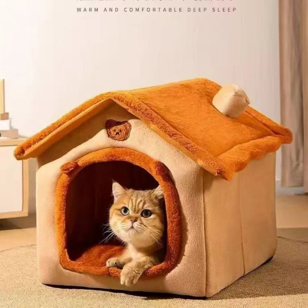Snowy & Hope All-Season Pet House Bed