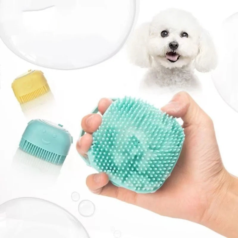 Snowy & Hope Silicone Pet Bath Brush