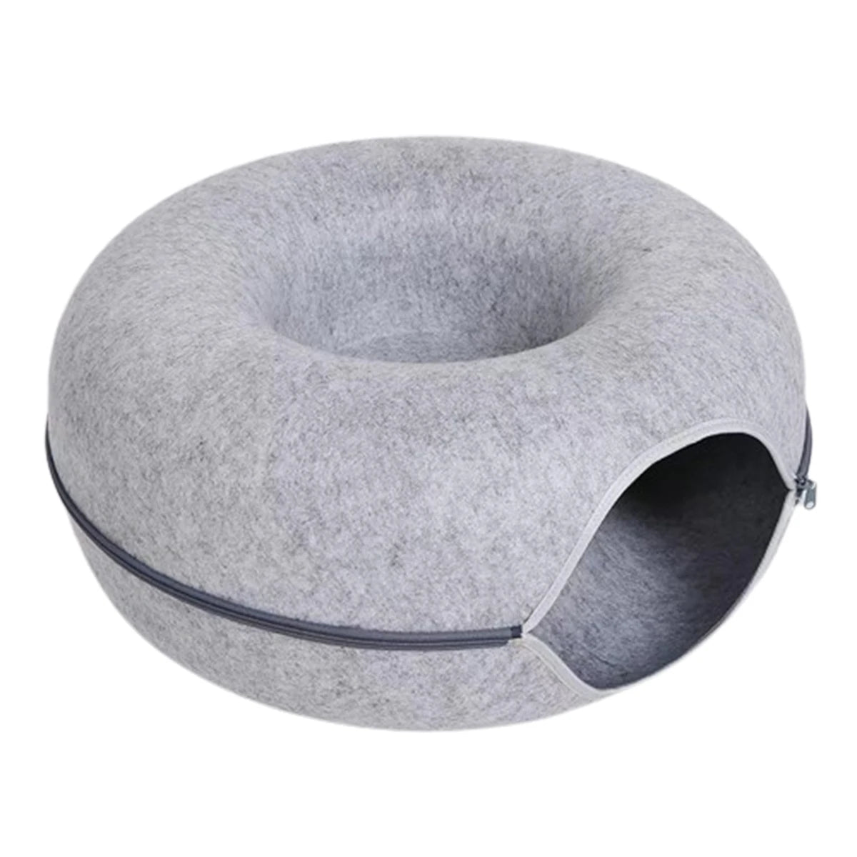 Snowy & Hope Donut Cat Tunnel Bed