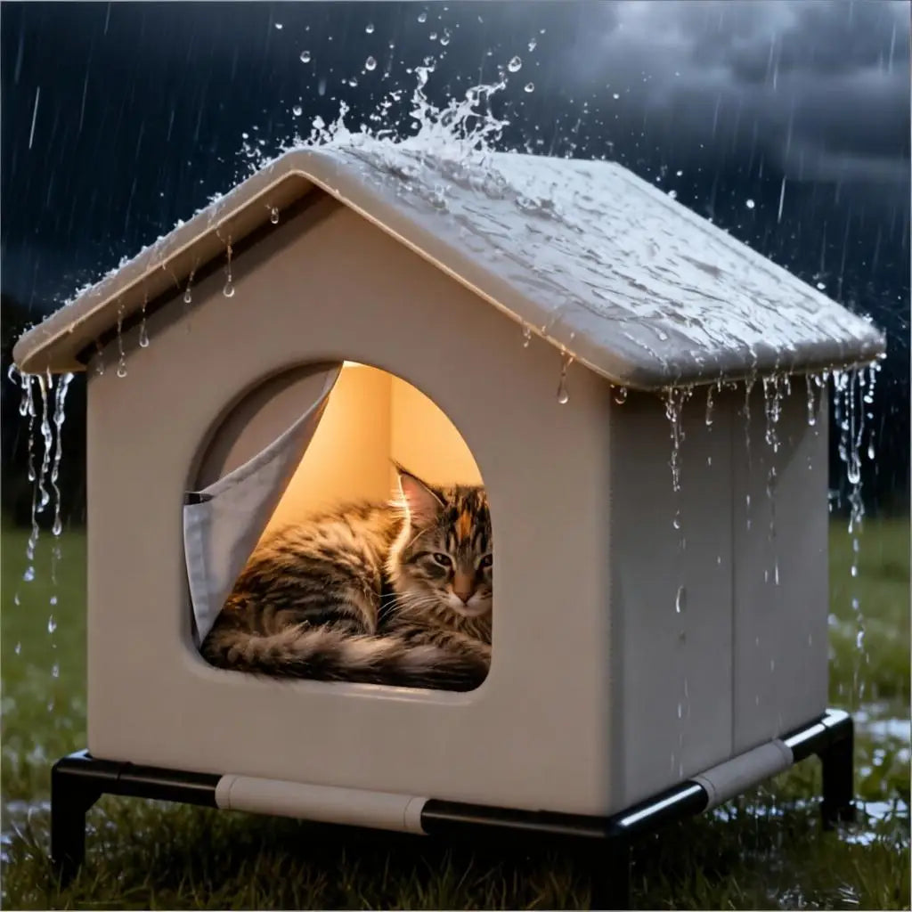 Snowy & Hope Foldable Outdoor Pet House